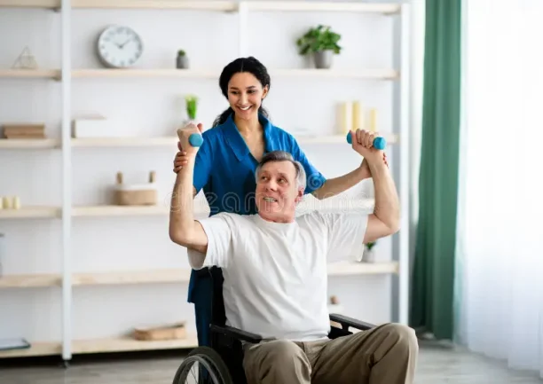 post-stroke-rehabilitation-female-physiotherapist-helping-elderly-male-patient-wheelchair-to-make-exercises-home-222791112 post-stroke-rehabilitation-female-physiotherapist-helping-elderly-male-patient-wheelchair-to-make-exercises-home-222791112